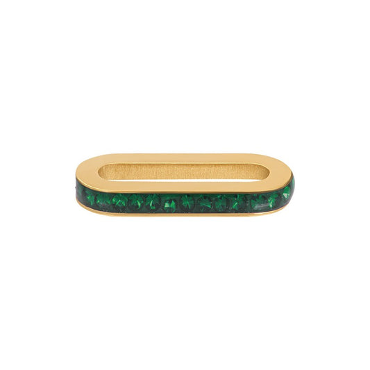 Schakel Zirconia Emerald goud iXXXi Connect