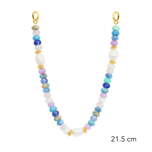 Ketting Ibiza 21.5 CM Goud ixxxi Connect