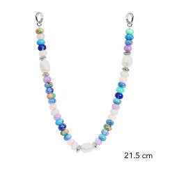 Ketting Ibiza 21.5 cm Zilver iXXXi Connect