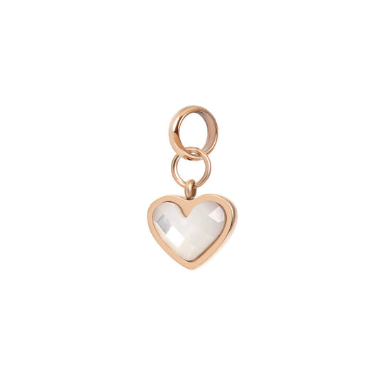 Bedel Shimmer Heart  Rosé goud IXXXI Jewelry