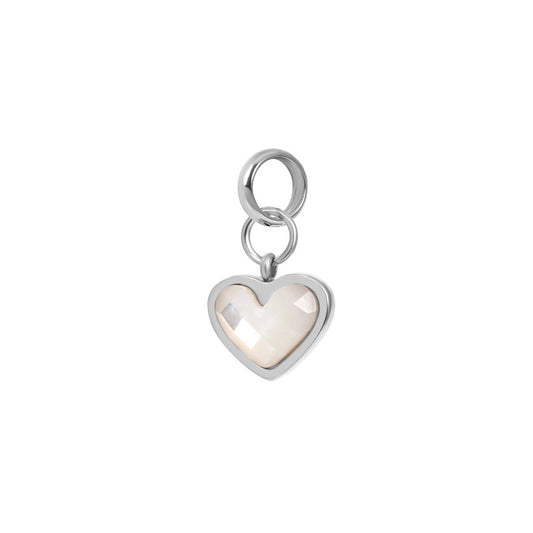 Bedel Shimmer Heart Zilver IXXXI Connect