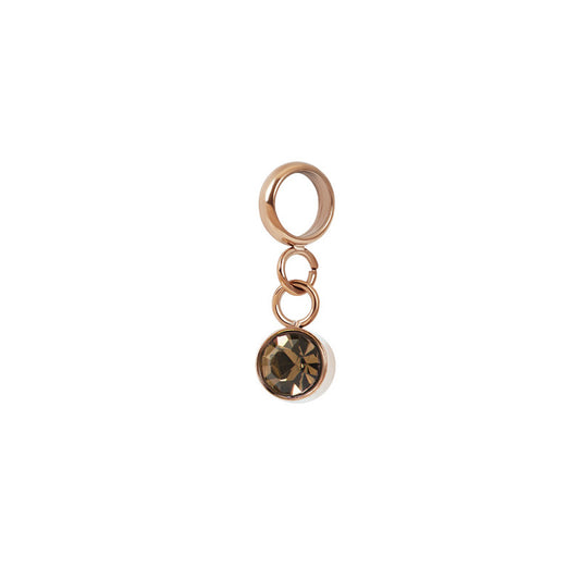 Bedel Stone Smoked Topaz  Rosé goud IXXXI Connect