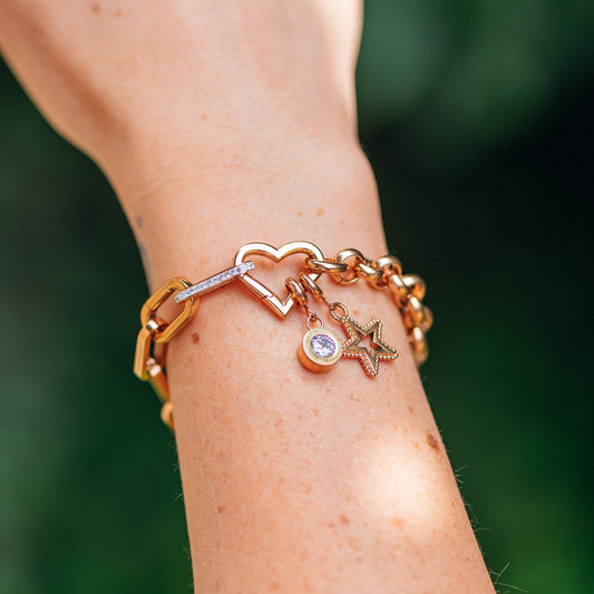 Samengestelde armband Fortunati  Rosé goud IXXXI Connect