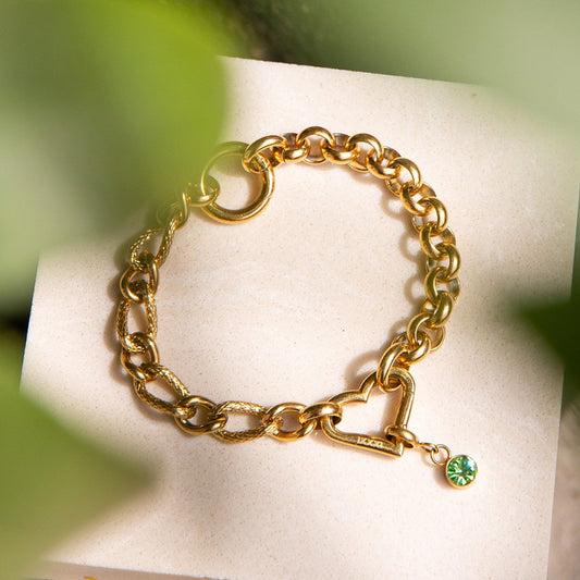 2- Samengestelde armband Daisy Goud iXXXi Connect