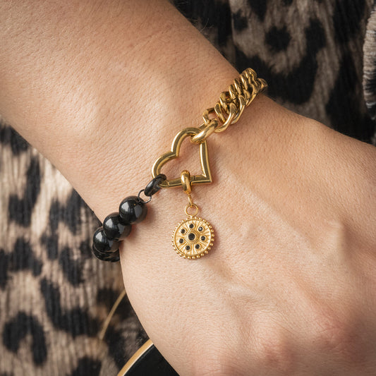 Samengestelde armband Ellis Goud IXXXI Connect