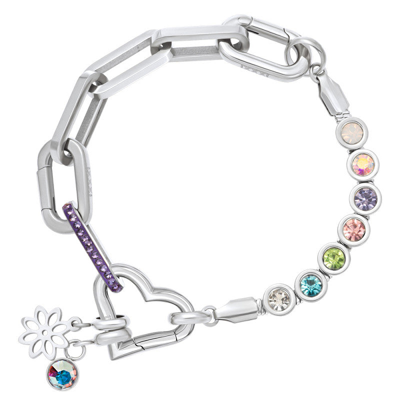 Samengestelde armband Gaby Zilver iXXXi Connect