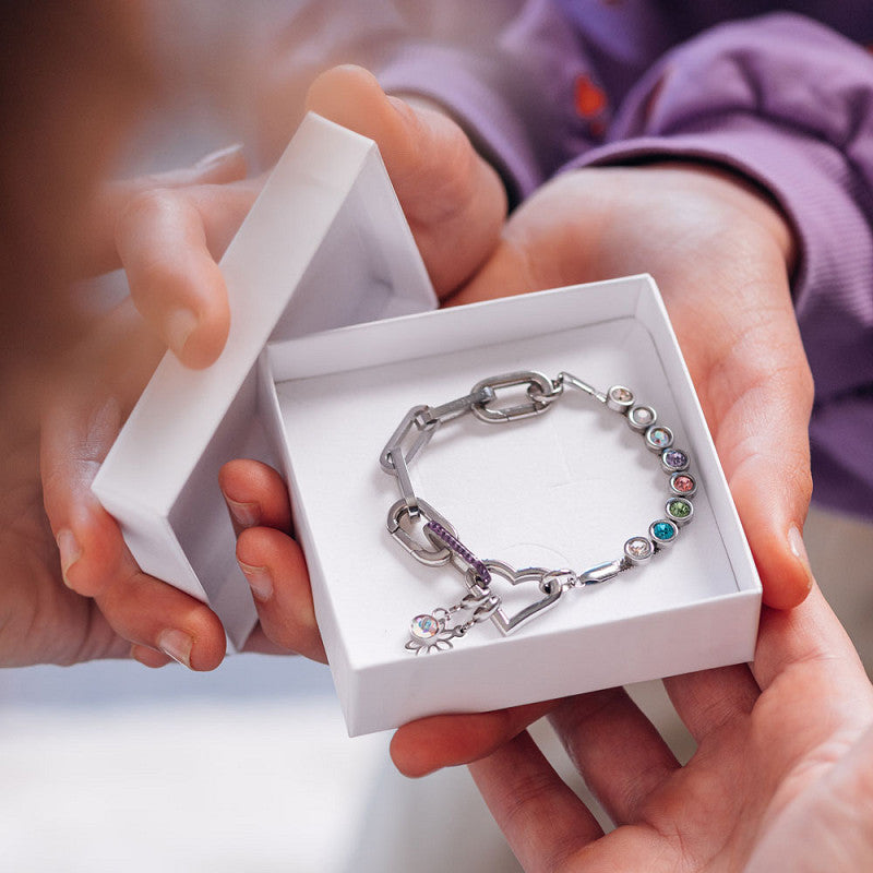 Samengestelde armband Gaby Zilver iXXXi Connect