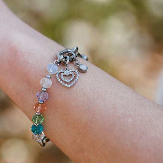 Samengestelde armband Gigi zilver iXXXi Connect