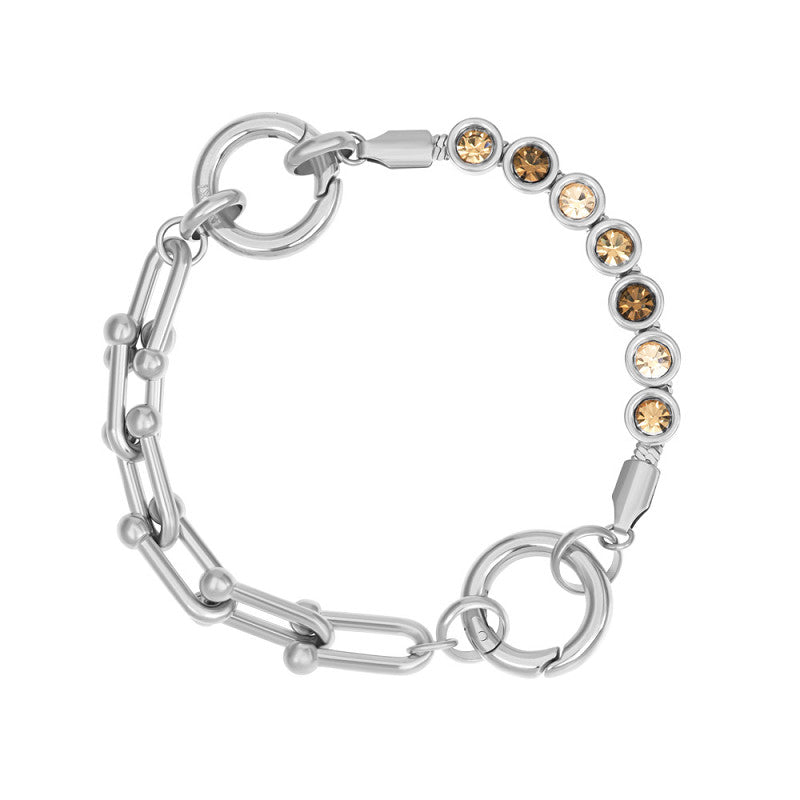 Samengestelde armband Paula Zilverkleurig IXXXI Connect