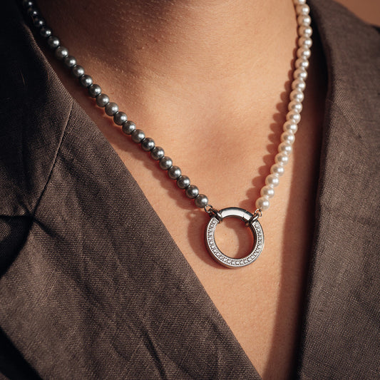 Samengestelde Ketting Puck Zilver IXXXI Connect