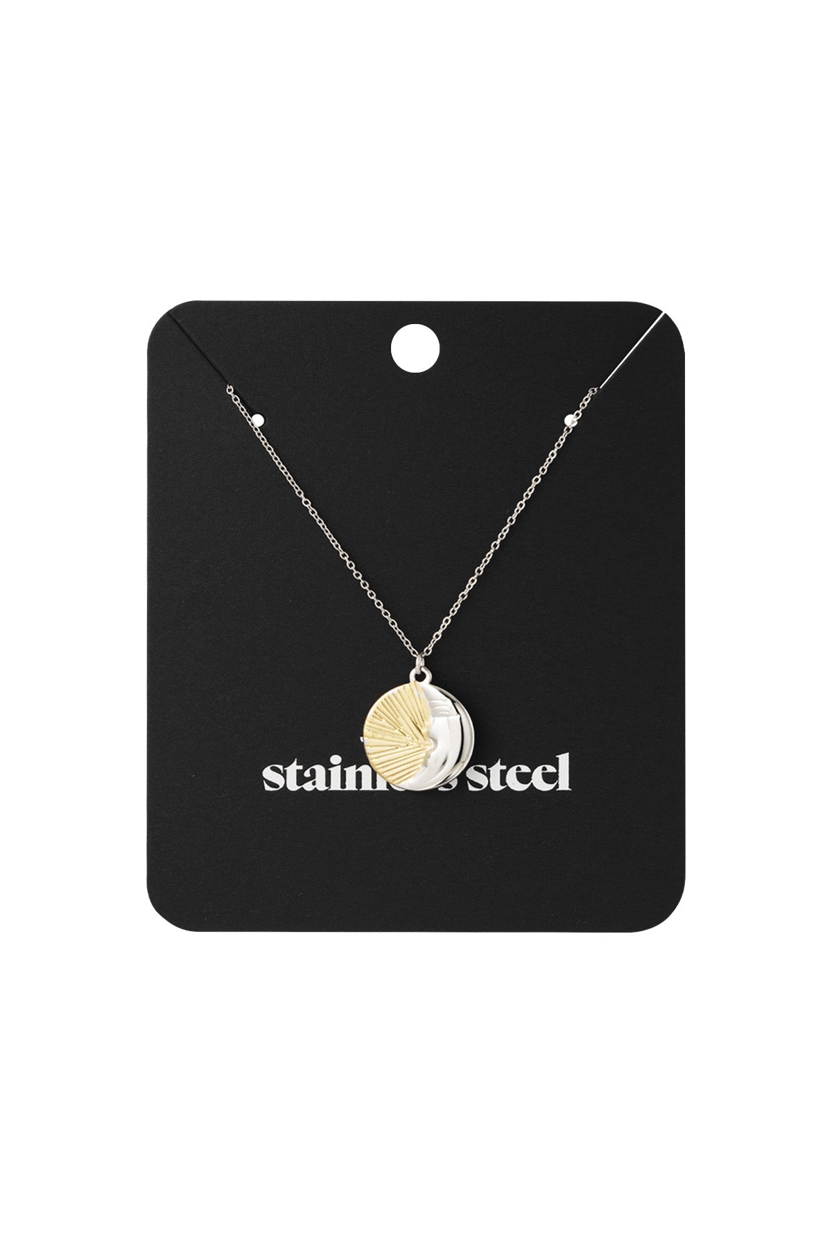 Goud met Zilverkleurige Moonrise ketting