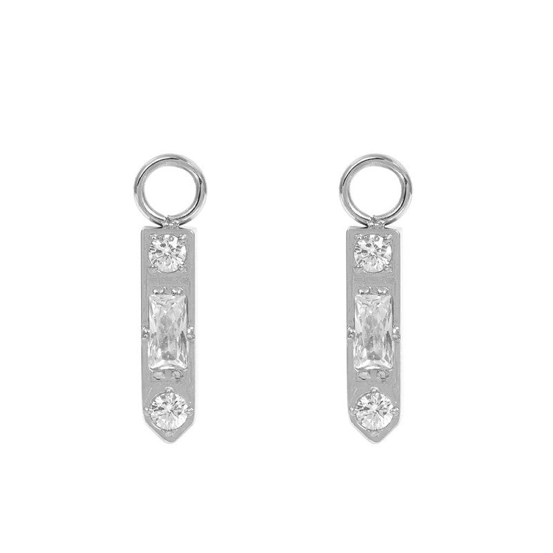 Oorring Bedels Sparkle zilver iXXXi