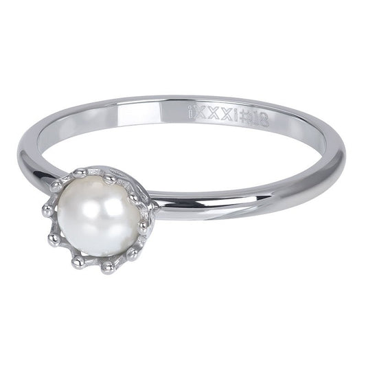 Fame Little Princess 2mm ring Zilver iXXXi