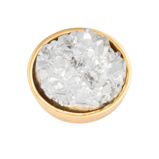 Top Part Drusy Crystal Ixxxi  goudJewelry