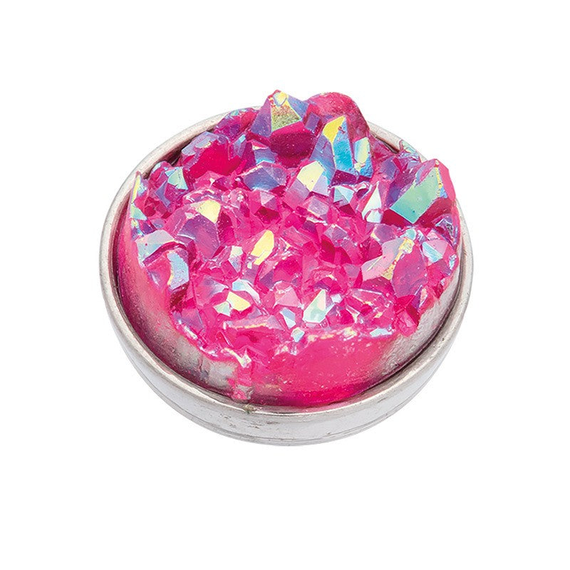Top Part Drusy Pink Zilver iXXXi Jewelry