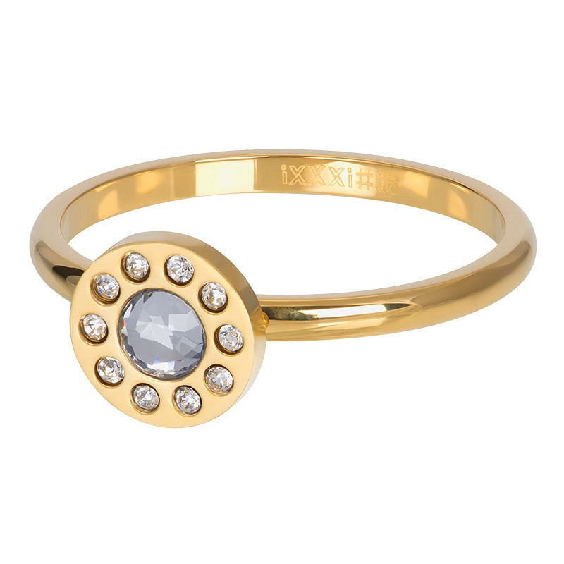 Diamond Circle 2mm Ring Goud iXXXi