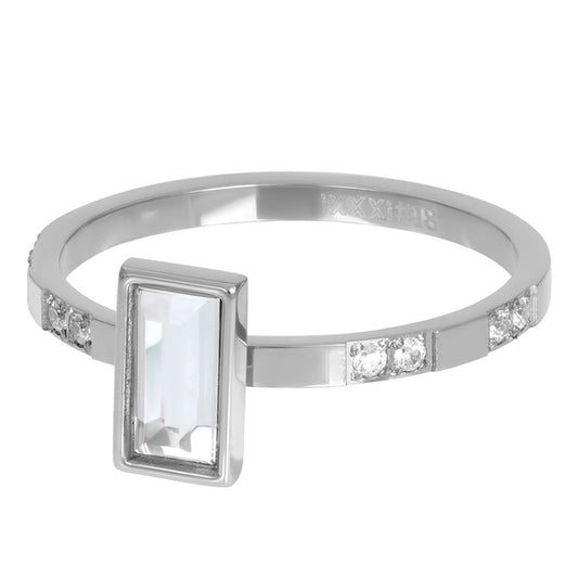 ring Expression Rectangle 2mm Zilver iXXXi Jewelry