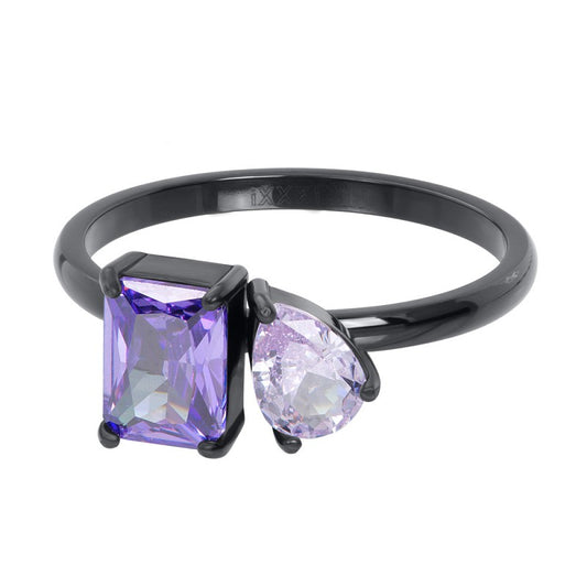 Absoluut een topper deze ring Romance Tanzanite zwart iXXXi Jewelry