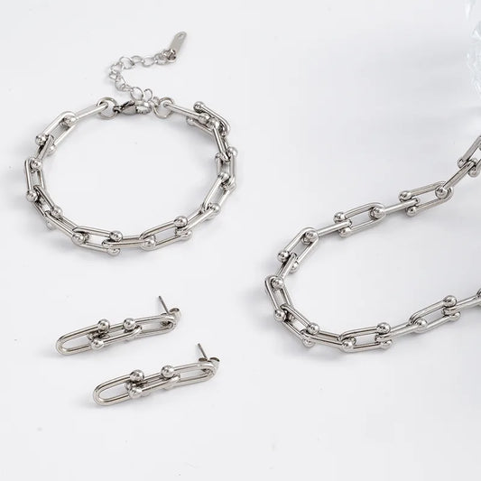 Zilverkleurige cadeau set Sweet 7