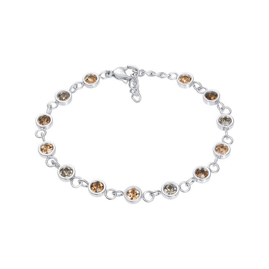 Armband Viva Topaz  zilverkleur iXXXi Jewelry
