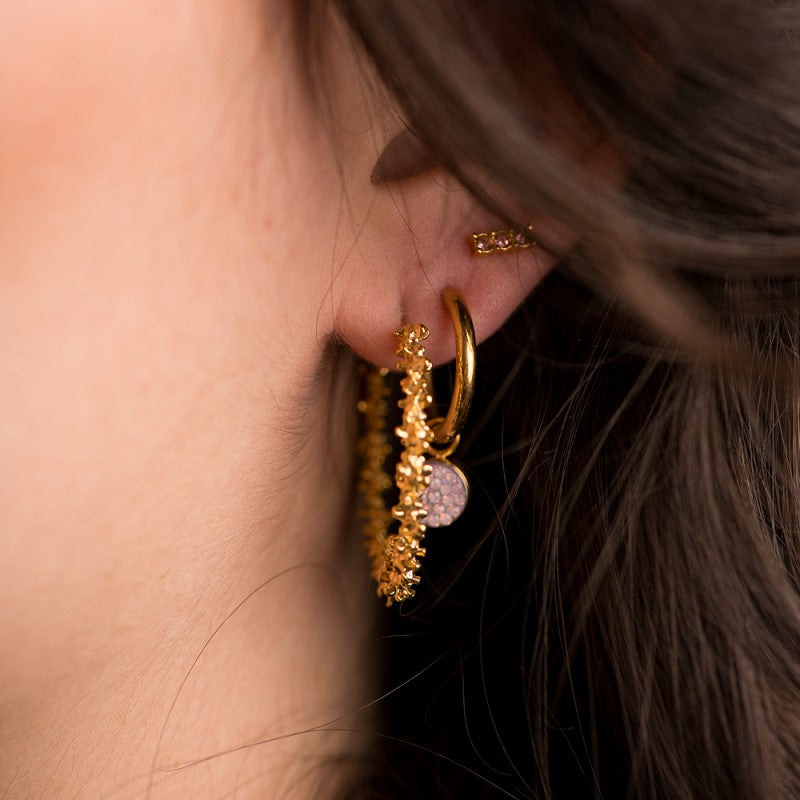 Oorbellen Caviar Goud iXXXi Jewelry
