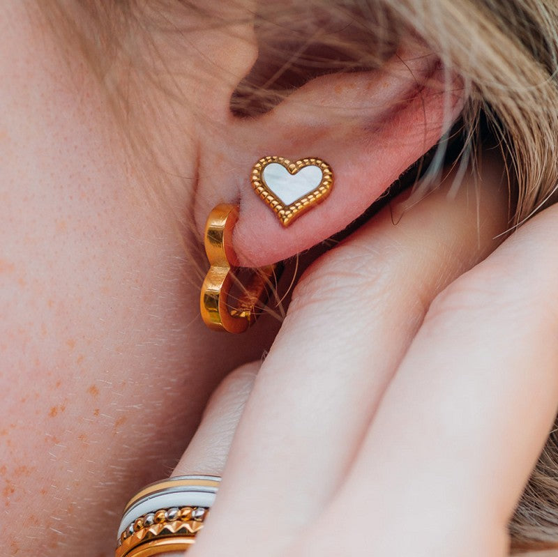 Oorring Heart Goud iXXXi Jewelry