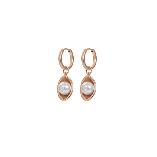 Oorringen Pearlite  Rosé goud IXXXI Jewelry