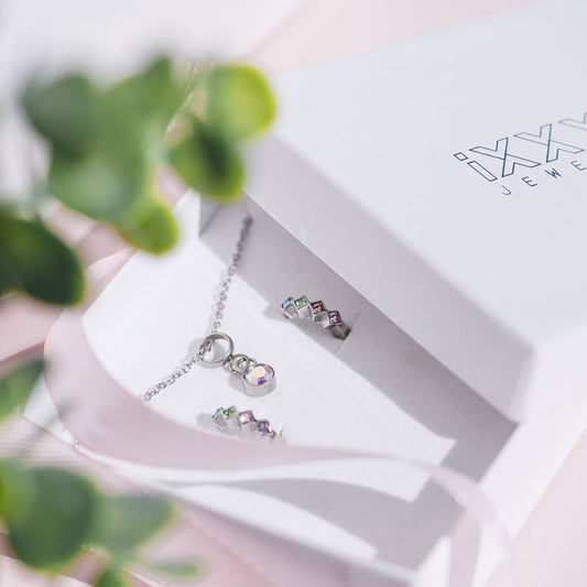 Blossom Glow Sieraden Set Zilver iXXXi Jewelry