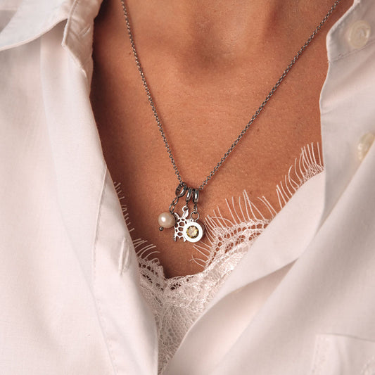 Halsketting Green Tide Zilver  iXXXi Jewelry