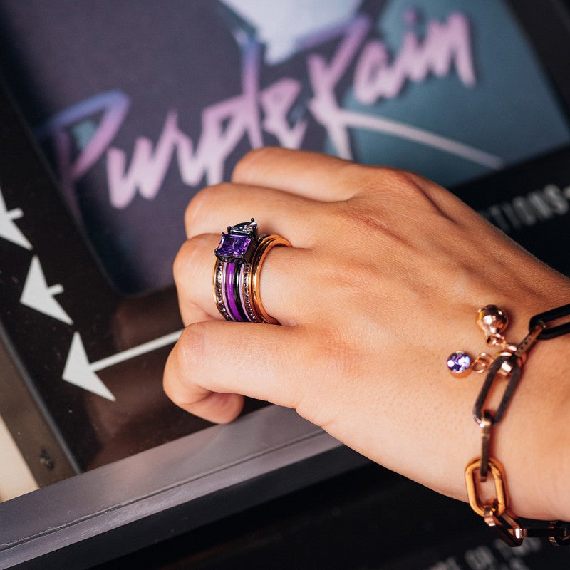 Absoluut een topper deze ring Romance Tanzanite zwart iXXXi Jewelry
