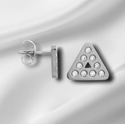 Oorbellen Design Triangle Zilver iXXXi Jewelry